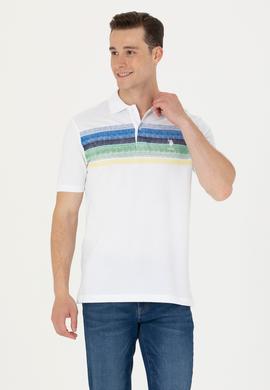 Erkek Saks Polo Yaka Tişört - 50266757011