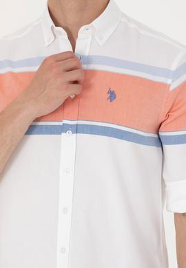 Erkek Beyaz Uzun Kollu Gömlek - 50265879015