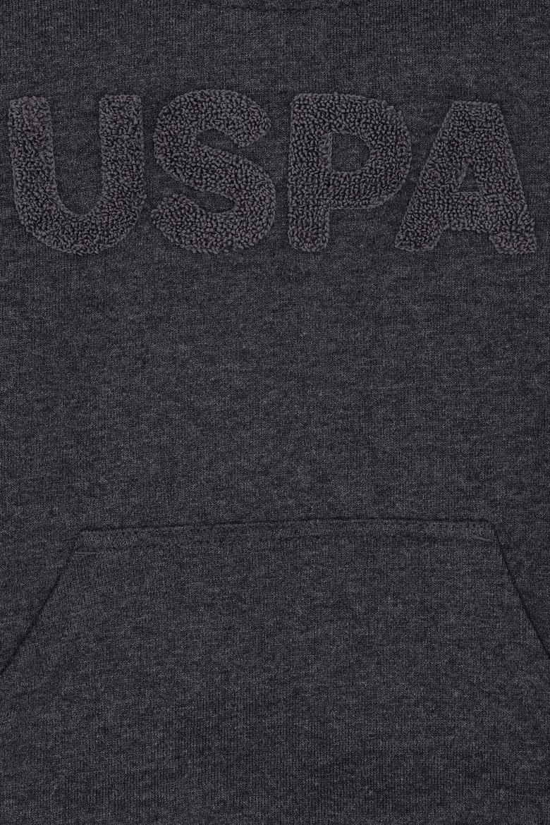 Çocuk Siyah Basic Kapüşonlu Sweatshirt - 50269419055