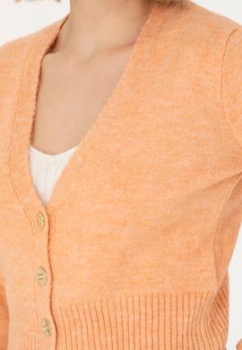 Kadın Pudra Triko Hırka - 50269494035