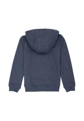 Çocuk Lacivert Basic Kapüşonlu Sweatshirt - 50269419033