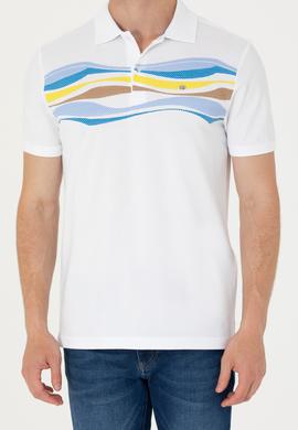 Erkek Saks Polo Yaka Tişört - 50263514034