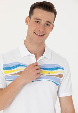 Erkek Saks Polo Yaka Tişört - 50263514034