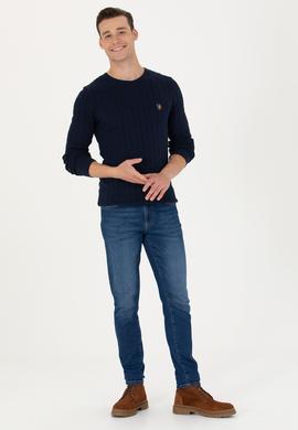 Erkek Lacivert Basic Kazak - 50268940002