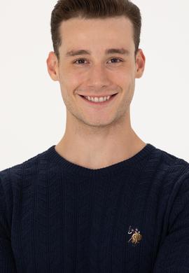 Erkek Lacivert Basic Kazak - 50268940002