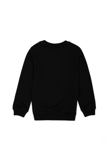 Erkek Bebek Siyah Basic Sweatshirt