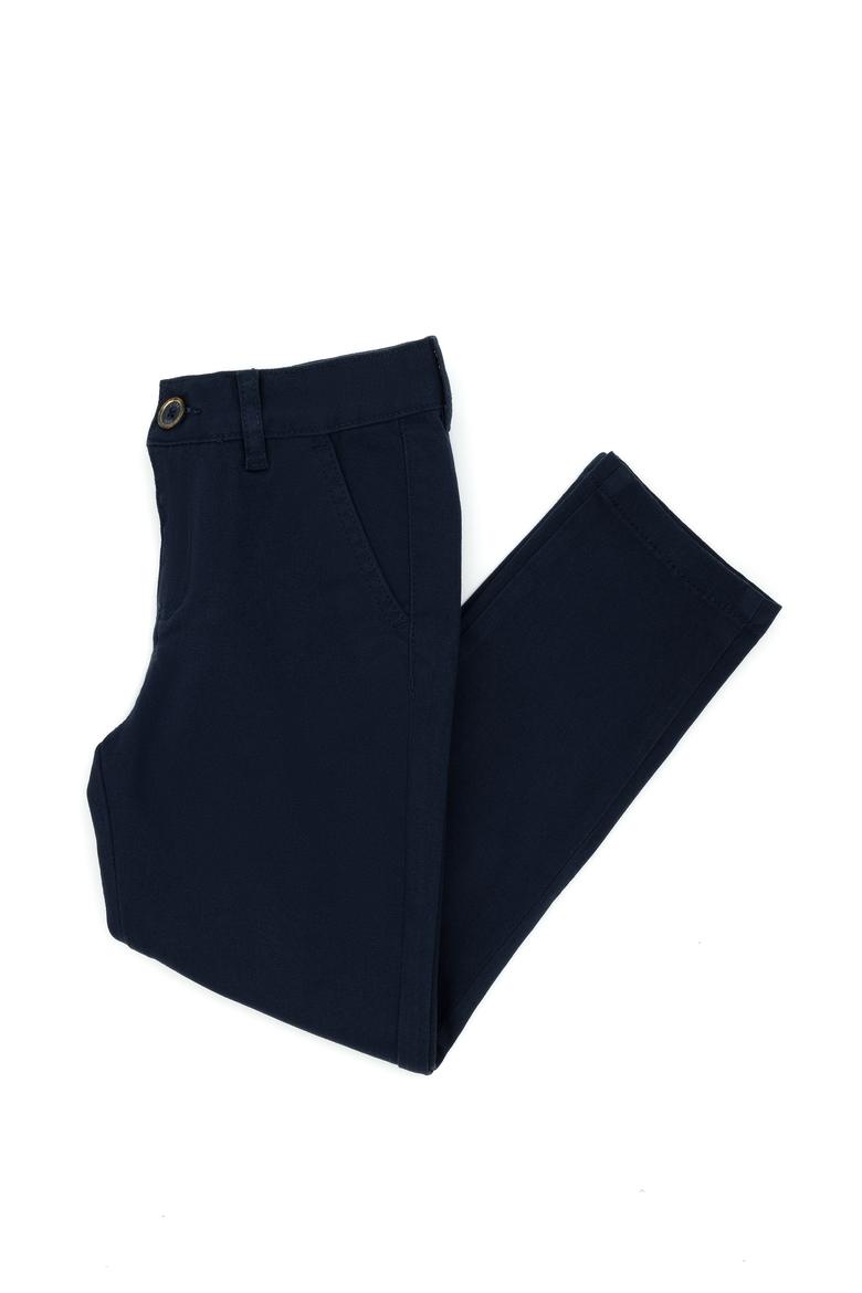 Erkek Çocuk Lacivert Kanvas Pantolon