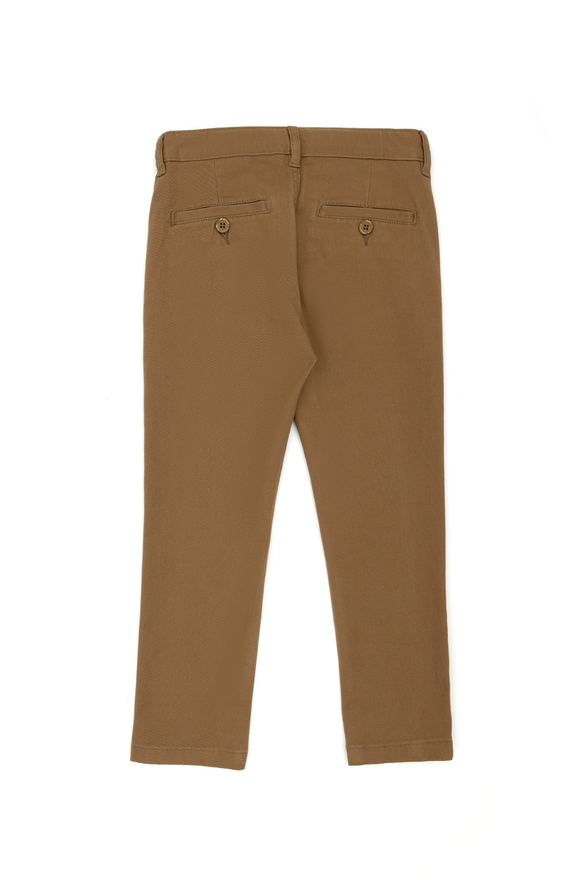 Erkek Çocuk Camel Kanvas Pantolon