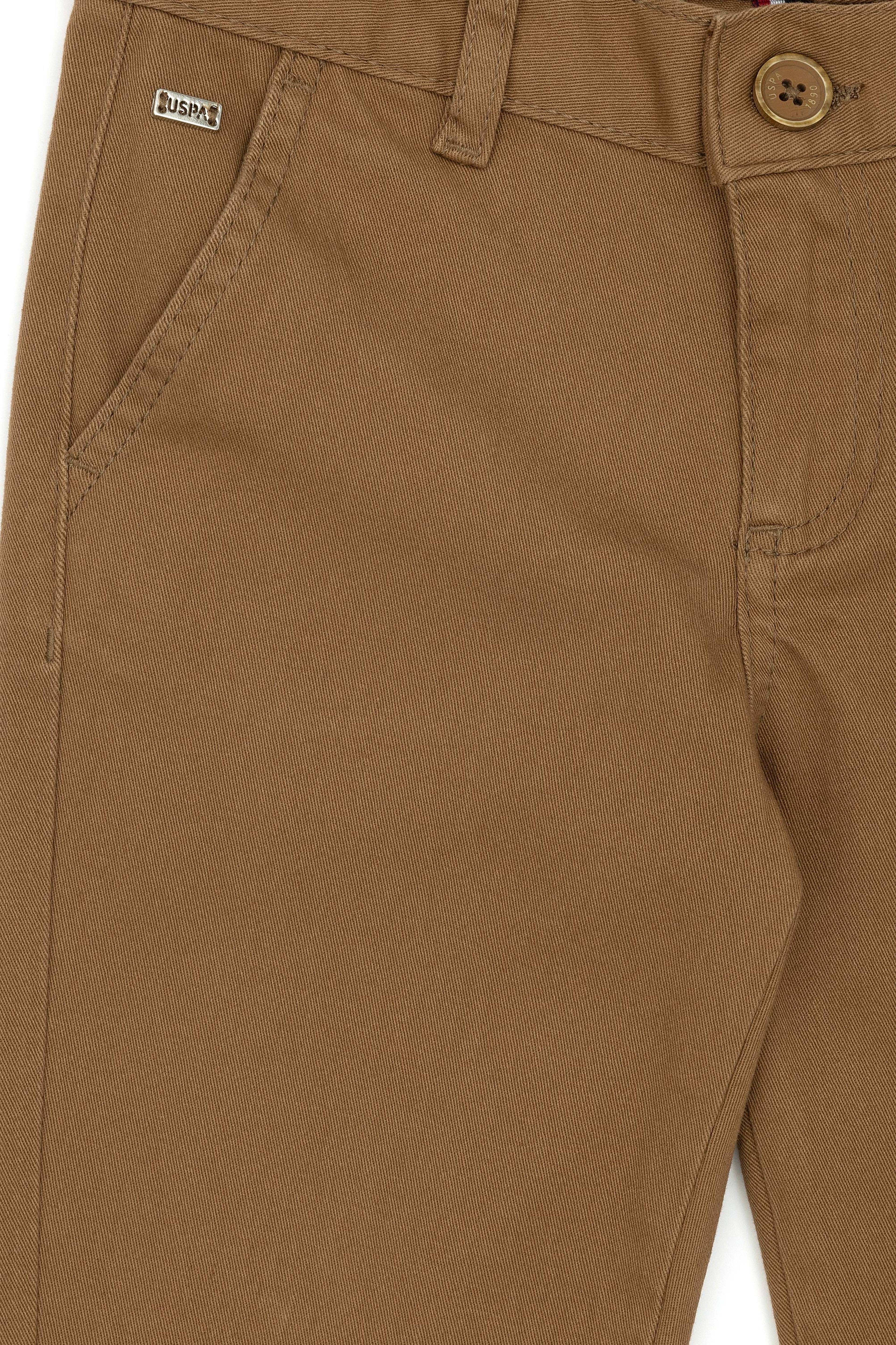 Erkek Çocuk Camel Kanvas Pantolon - Image 5