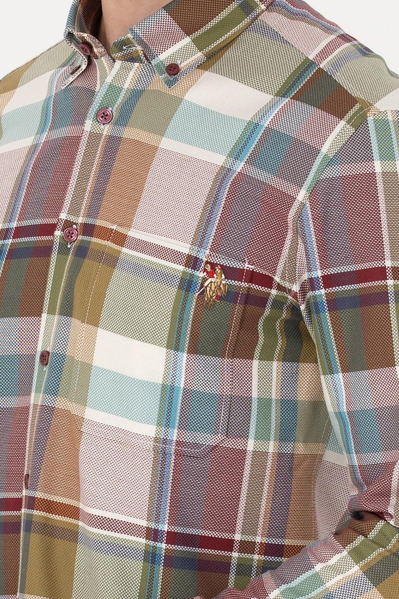 Erkek Oduncu Bordo Gömlek - 50272294034