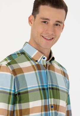 Erkek Oduncu Saks Gömlek - 50272294041