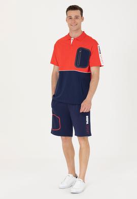 Erkek Kırmızı Comfort Polo Yaka Tişört - 50263573019