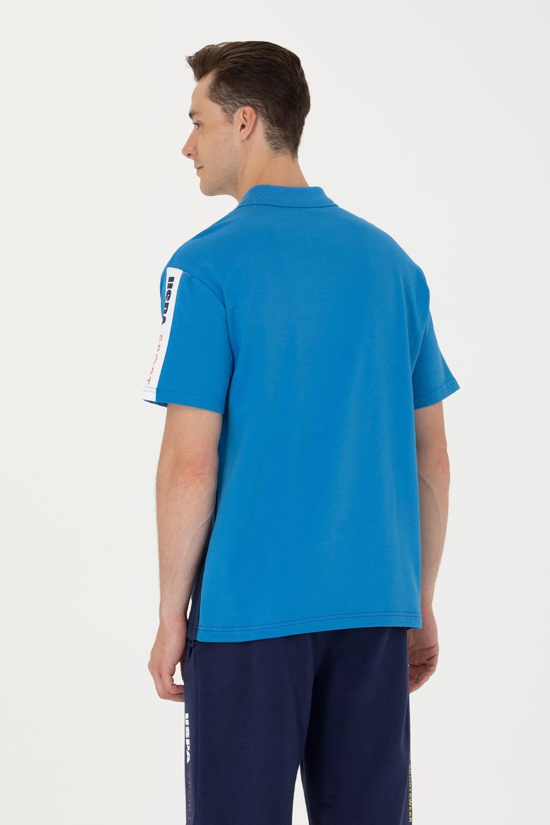 Erkek Saks Comfort Polo Yaka Tişört - 50263573026