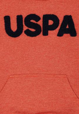 Çocuk Kiremit Basic Kapüşonlu Sweatshirt - 50269419022