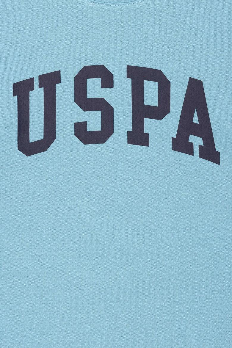 Çocuk Mavi Basic Bisiklet Yaka Sweatshirt - 50273757100