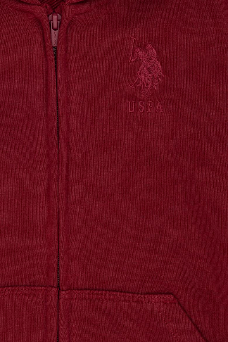 Erkek Bebek Bordo Basic Sweatshirt - 50276191051