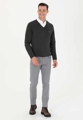 Erkek Antrasit Basic Kazak - 50269006026