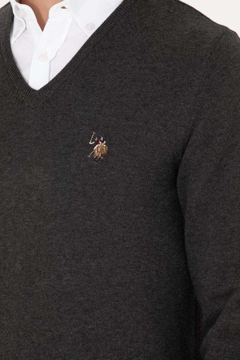 Erkek Antrasit Basic Kazak - 50269006026