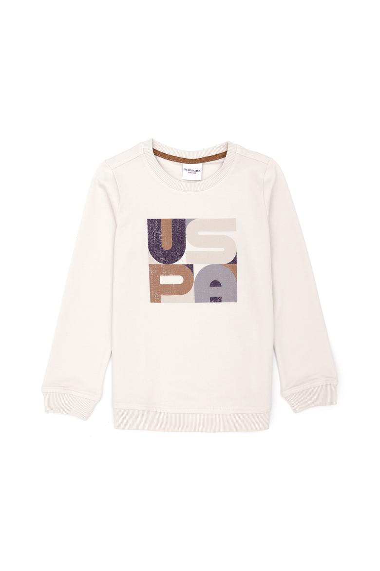 Çocuk Taş Bisiklet Yaka Sweatshirt - 50270759041