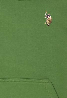 Çocuk Yeşil Kapüşonlu Sweatshirt - 50276318062