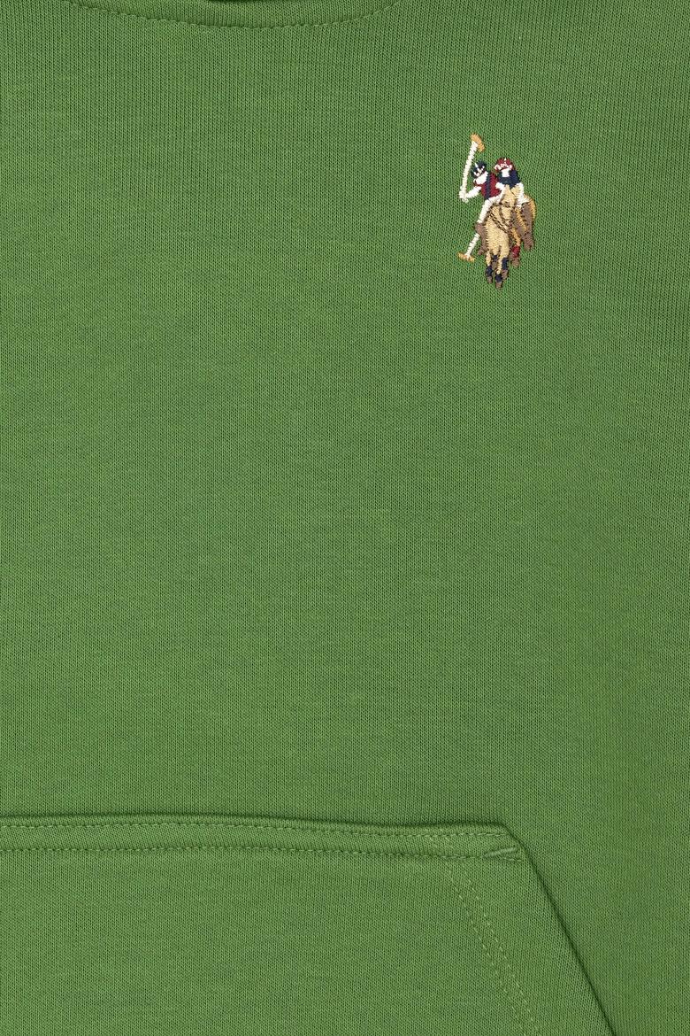 Çocuk Yeşil Kapüşonlu Sweatshirt - 50276318062