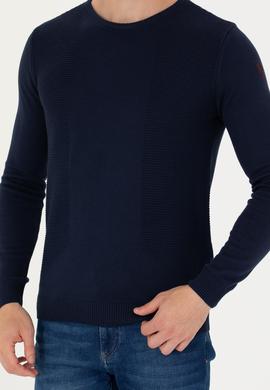 Erkek Lacivert Kazak - 50272118010