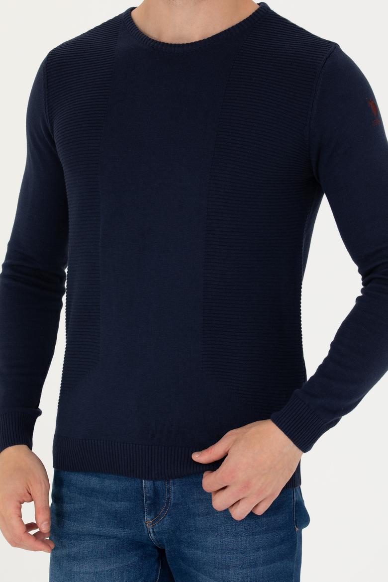 Erkek Lacivert Kazak - 50272118010