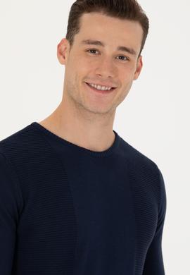 Erkek Lacivert Kazak - 50272118015