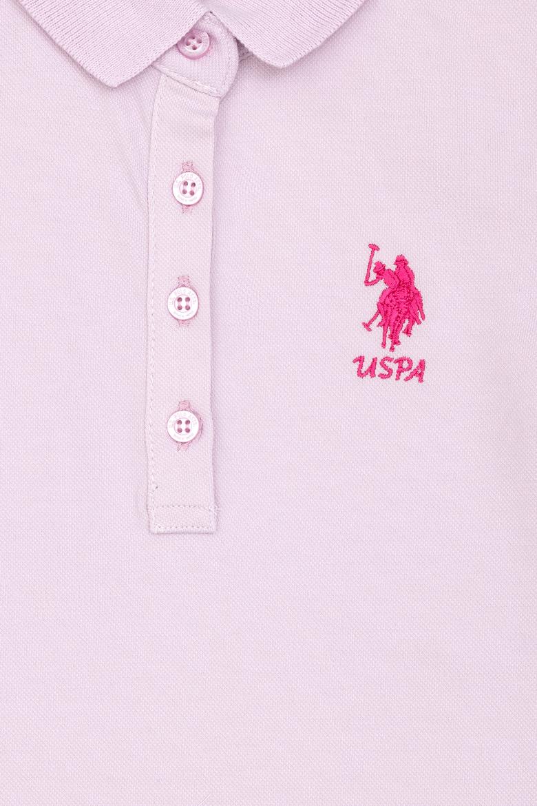 Kız Çocuk Manolya Kısa Kol Örme Elbise - 50271860051