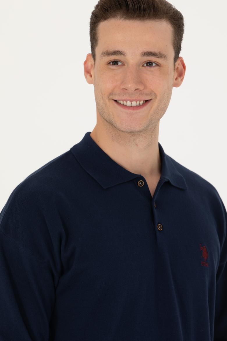 Erkek Lacivert Basic Kazak - 50275845005