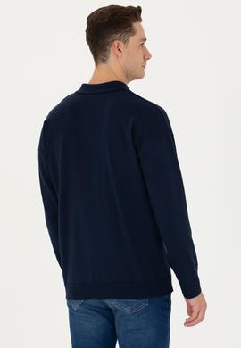 Erkek Lacivert Basic Kazak - 50275845005