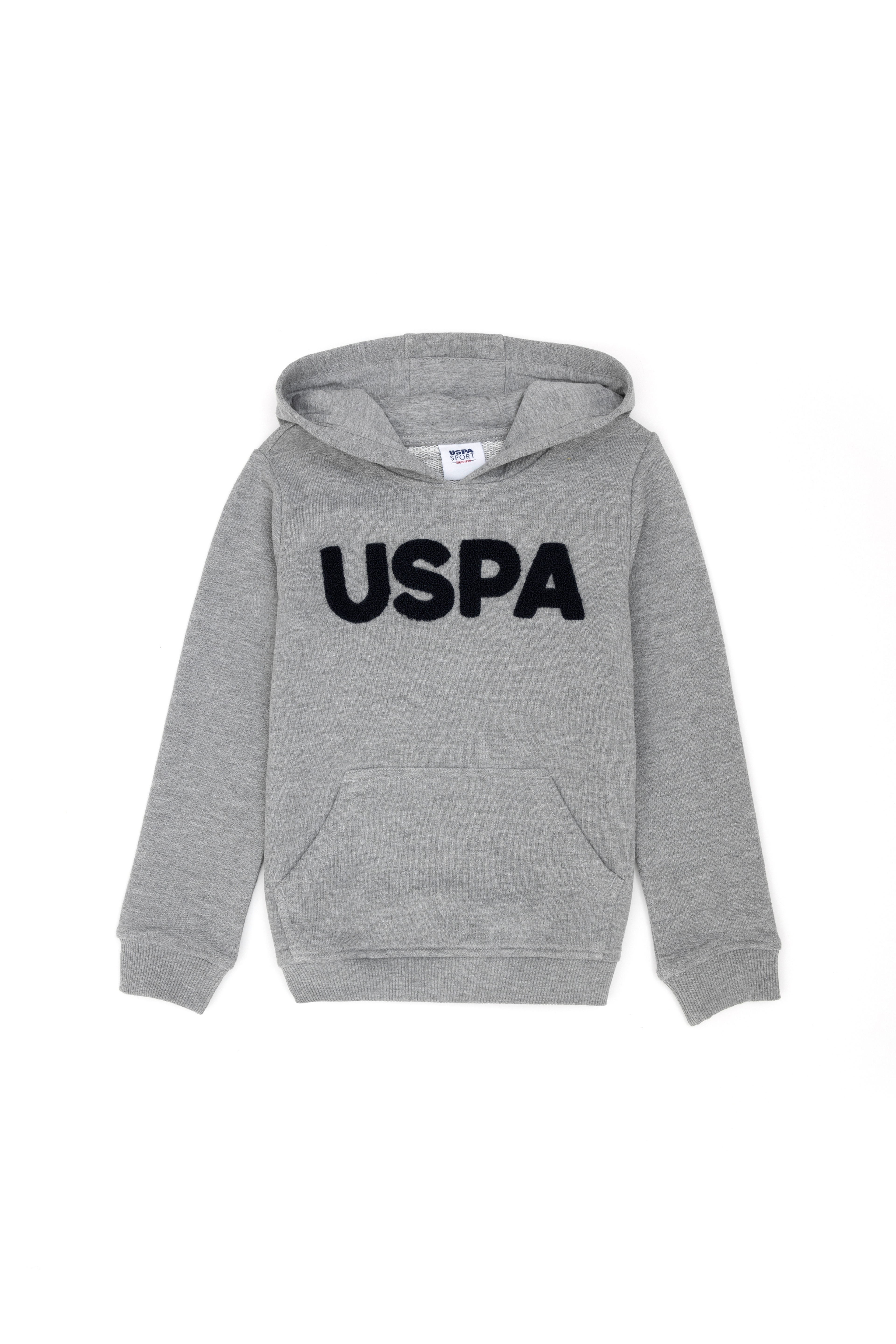 Erkek Bebek Gri Melanj Basic Sweatshirt