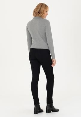 Kadın Siyah Jean Pantolon - 50271447001