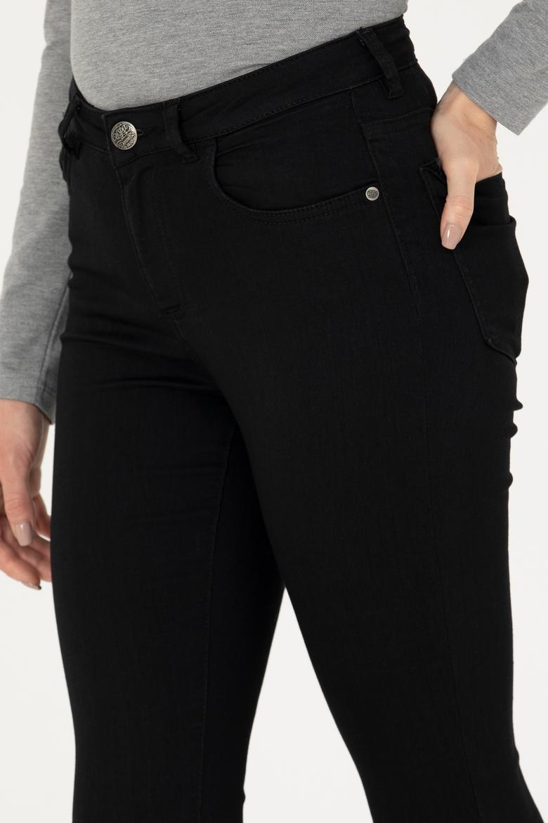 Kadın Siyah Jean Pantolon - 50271447001