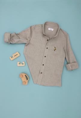 Erkek Çocuk Coconut Uzun Kollu Basic Gömlek - 50263107085