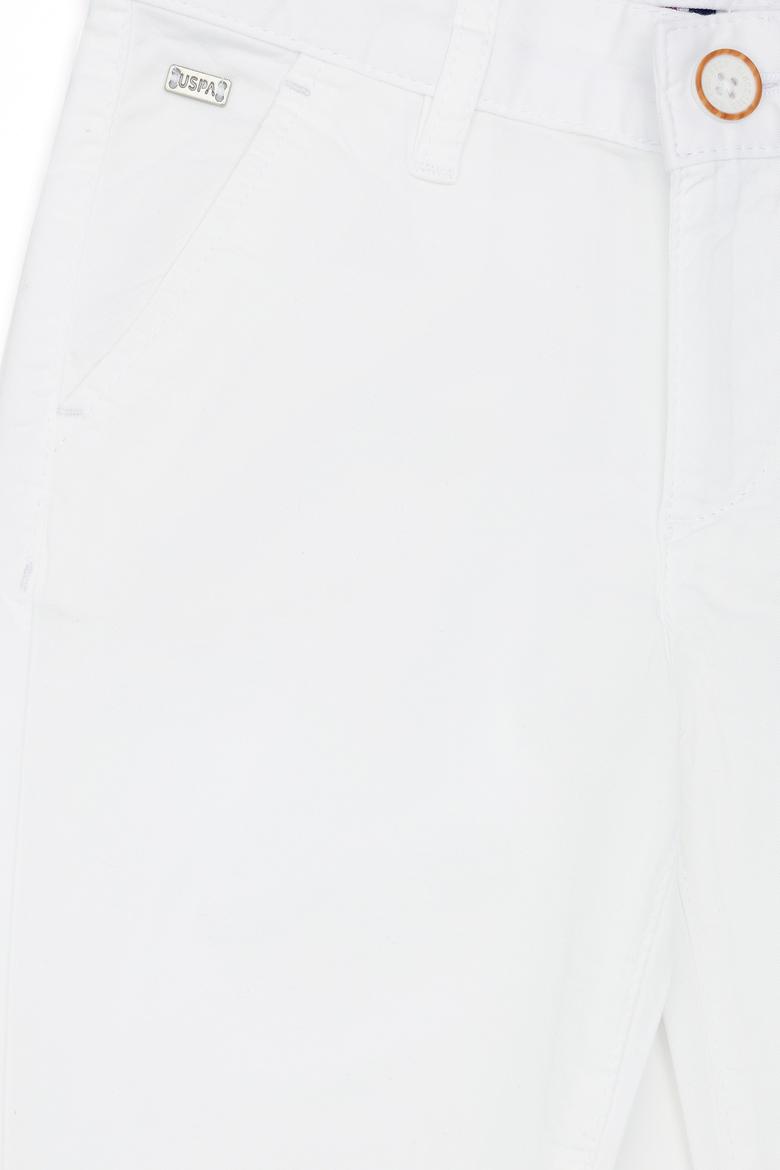 Erkek Çocuk Beyaz Kanvas Pantolon - 50264044045