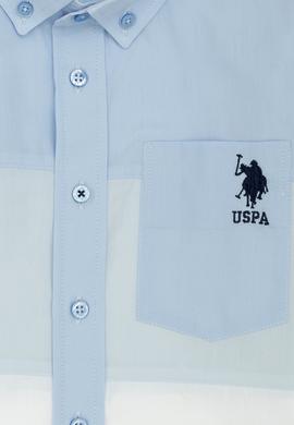 Erkek Çocuk Mavi Uzun Kollu Gömlek - 50263766028