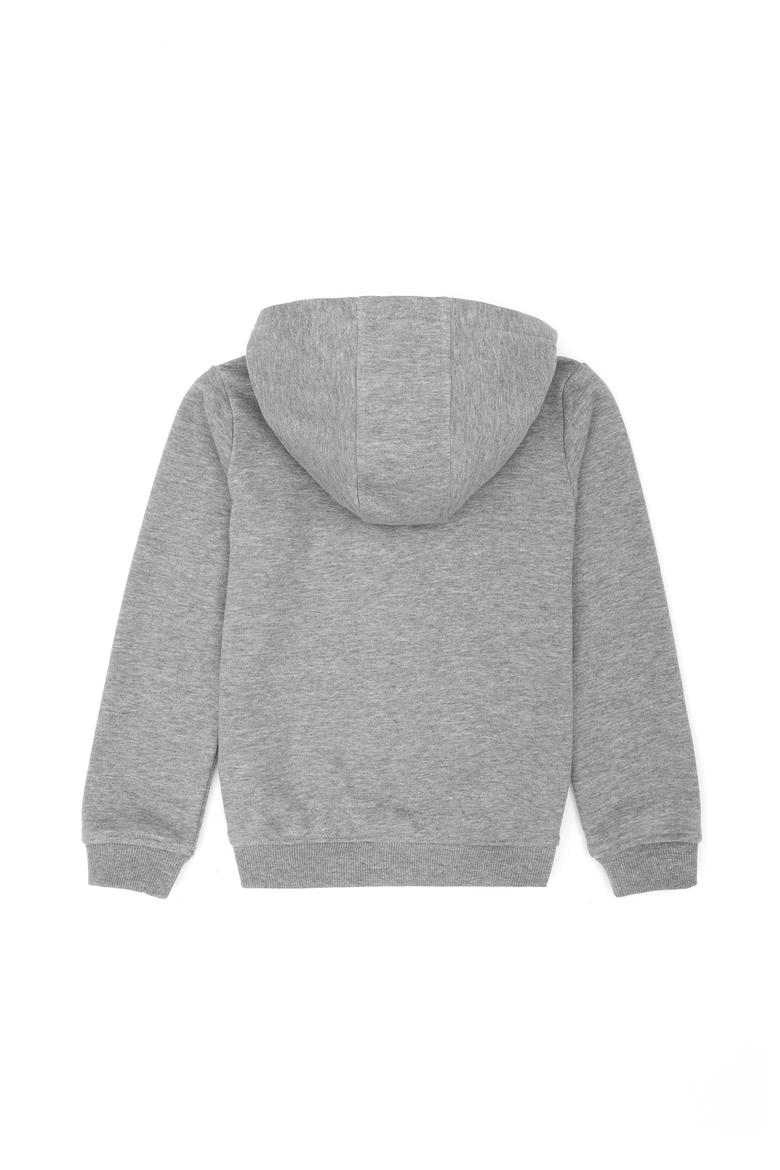 Erkek Bebek Gri Melanj Basic Sweatshirt - 50276191046