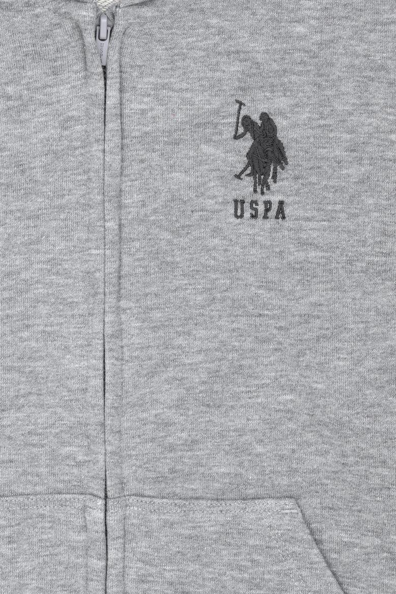 Erkek Bebek Gri Melanj Basic Sweatshirt - 50276191046