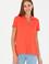 Kadın Kırmızı Kaçık Yaka Basic Tişört