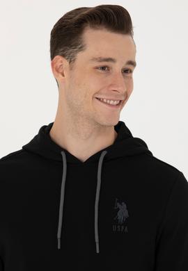 Erkek Siyah Basic Sweatshirt - 50269426049