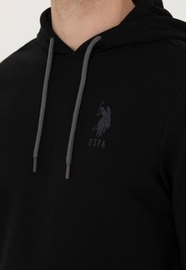 Erkek Siyah Basic Sweatshirt - 50269426049