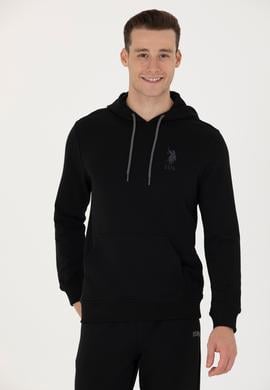 Erkek Siyah Basic Sweatshirt - 50269426049