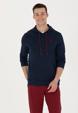 Erkek Lacivert Basic Sweatshirt - 50269426076