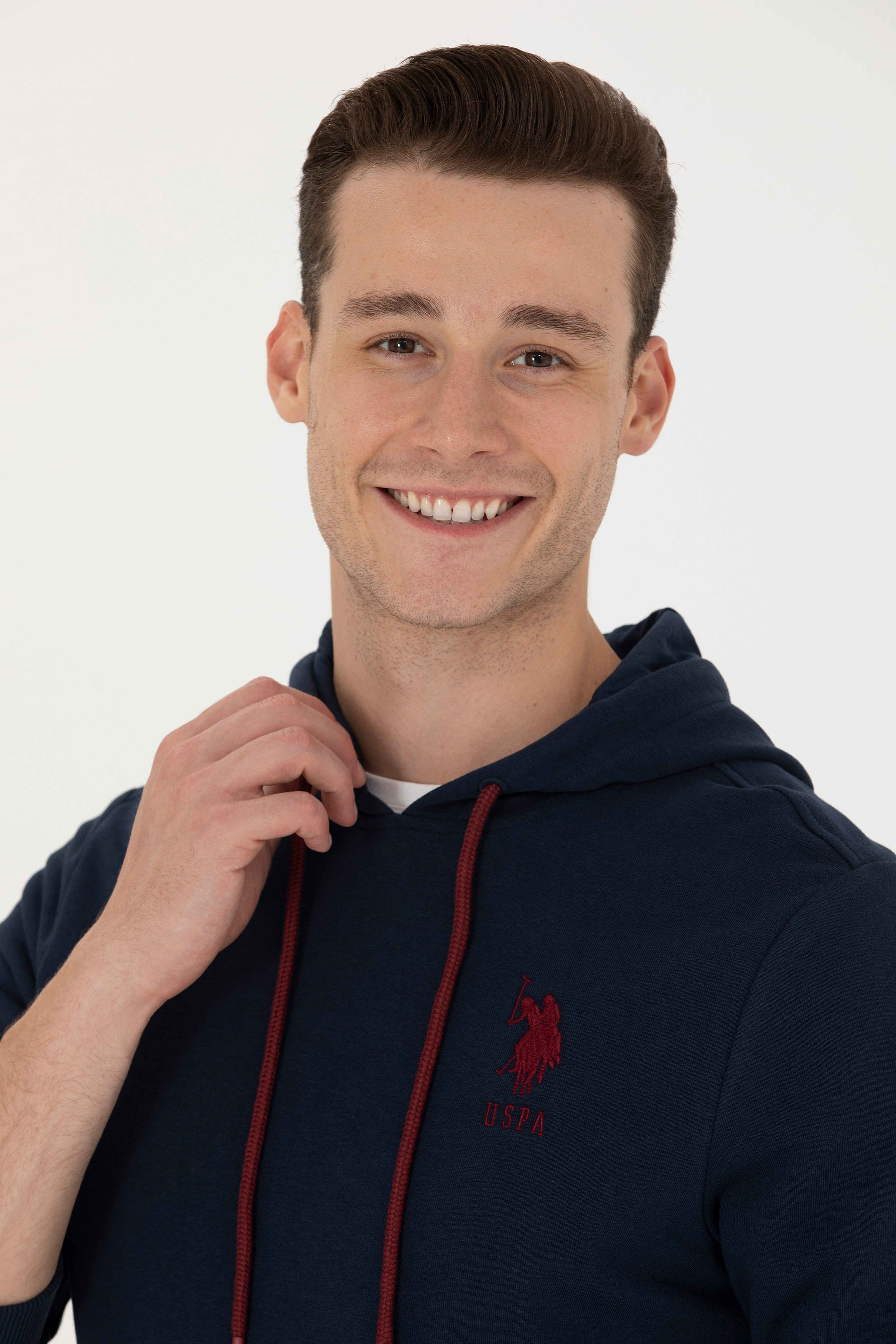 Erkek Lacivert Basic Sweatshirt