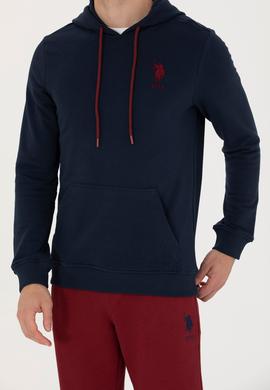 Erkek Lacivert Basic Sweatshirt - 50269426076