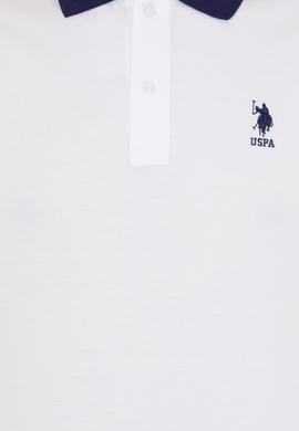 Erkek Beyaz Polo Yaka Tişört - 50264895007