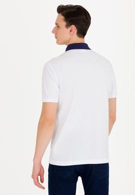 Erkek Beyaz Polo Yaka Tişört - 50264895007