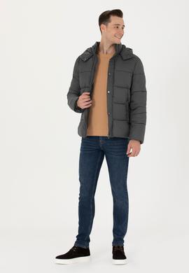 Erkek Antrasit Mont - 50271076011