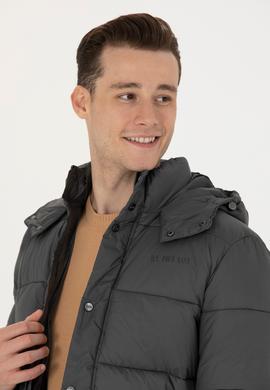 Erkek Antrasit Mont - 50271076011